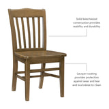 Bramwell Dining Chair Natural Set of 2