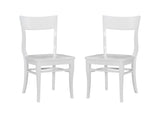 Chandler Side Chair White Set of 2