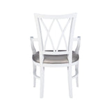 Archie Arm Chair White