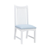 Bonnie Upholstered  Side Chair White Set of 2