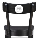 Shawna Chair Black Set of 2