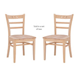 Darby Chair Unfinished Set Of 2