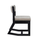 Callum 2 Position Sled Base Chair Black