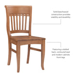 Sahana Chair Brown Set of 2