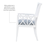 Bailey Arm Chair White