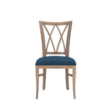 Andes Chair Nat Blue Set Of 2