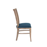 Andes Chair Nat Blue Set Of 2