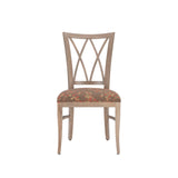 Andes Chair Natural Flwr Set Of 2