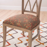 Andes Chair Natural Flwr Set Of 2