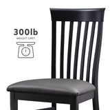 Styers Chair Black Set Of 2