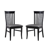 Styers Chair Black Set Of 2