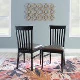 Styers Chair Black Set Of 2