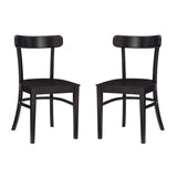 Patsy Chair Brown Set of 2
