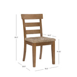 Eliza Dining Chair Acacia Set Of 2