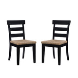 Eliza Dining Chair Black Set Of 2