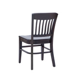 Harlow Side Chair Brown Set Of 2
