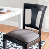 Kizzie Side Chair Black Set Of 2
