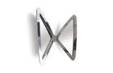 Butterfly Mirror, Stainless Steel