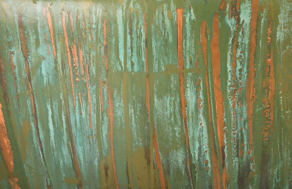 Wedge Coffee Table, Lichen Finish