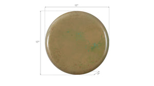 Button Wall Tile, Deep, Lichen Finish, LG