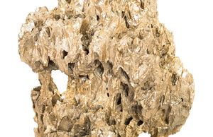 Stalagmite Lamp Polished Brass, MD, Glass Base, Assorted Size and Shape