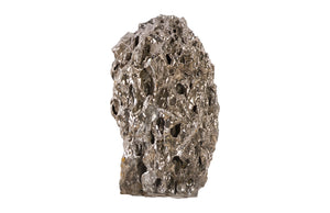 Stalagmite Wall Art Chrome, Set of 3,  Assorted Size and Shape