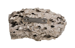 Stalagmite Wall Art Chrome, Set of 3,  Assorted Size and Shape