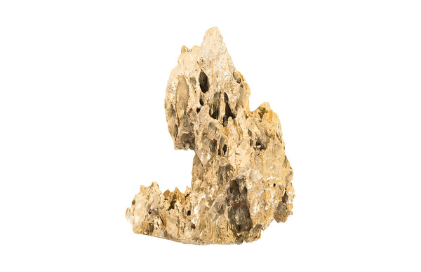 Stalagmite Wall Art Plated Brass, Set of 3,  Assorted Size and Shape