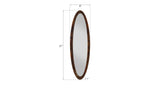 Elliptical Oval Mirror, Small, Posh