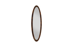 Elliptical Oval Mirror, Small, Posh