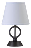 Coach 14" Oil Rubbed Bronze Table Lamp