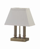 Coach 12.5" Antique Brass Table Lamp