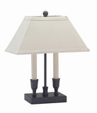 Coach 15" Oil Rubbed Bronze Table Lamp