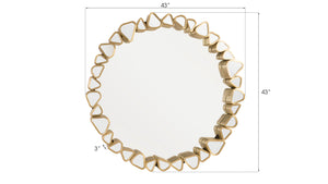 Pebble Mirror, Round