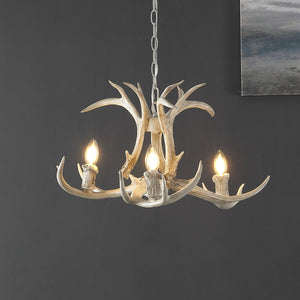Safavieh Cenwyn Chandelier Antique White Metal / Resin CHA4028A