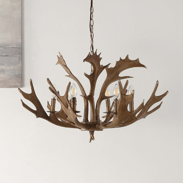 Safavieh Dresden Chandelier Brown Metal / Resin CHA4029A