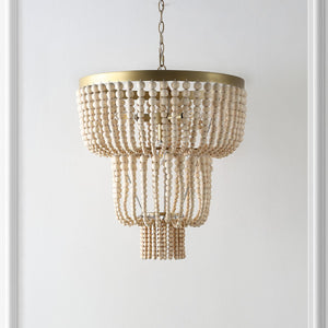 Safavieh Aleynne Chandelier Brass Painted Metal / Wood CHA4033A