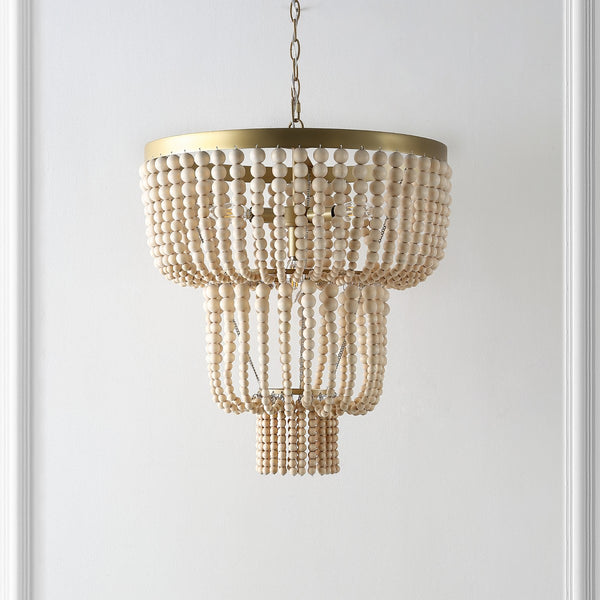 Safavieh Aleynne Chandelier Brass Painted Metal / Wood CHA4033A