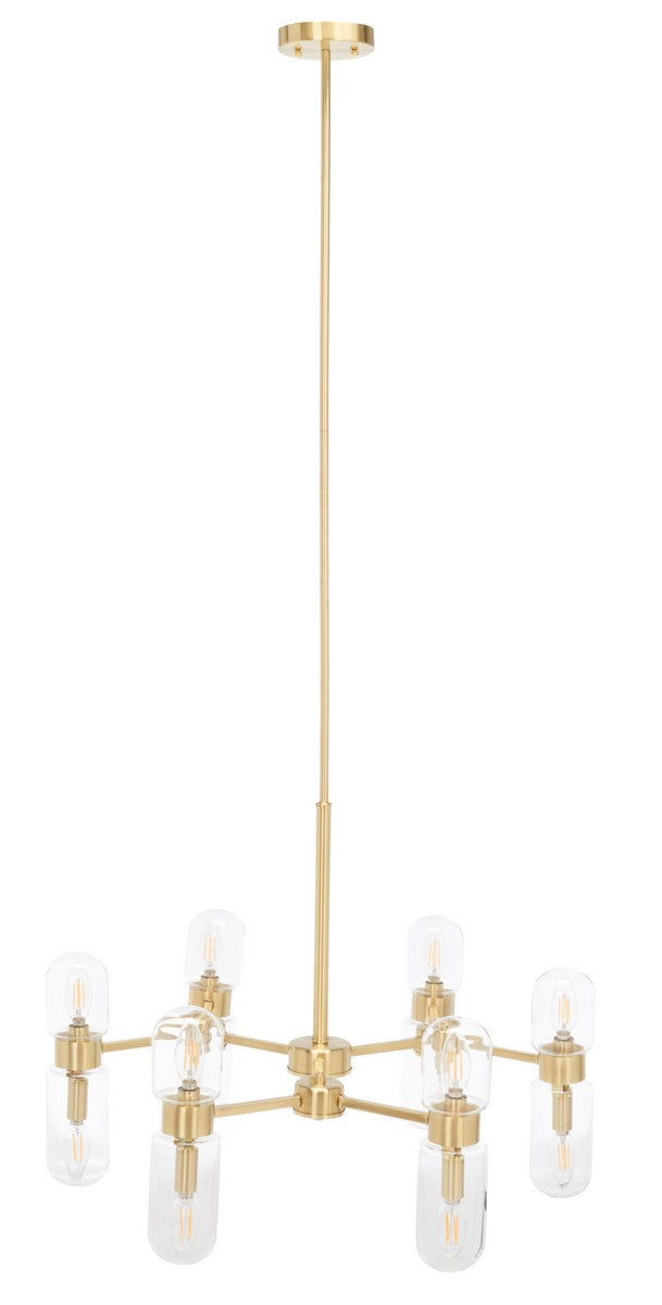 Safavieh Darragh Chandelier Gold Steel CHA7001A