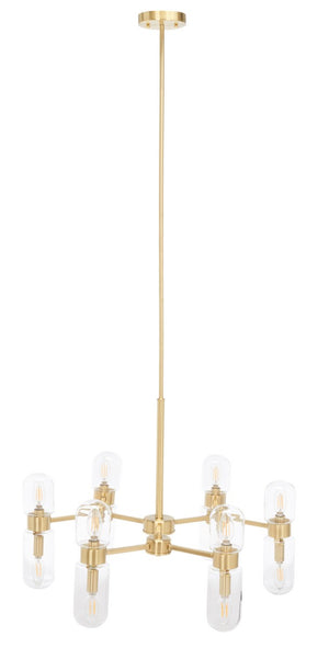 Safavieh Darragh Chandelier Gold Steel CHA7001A