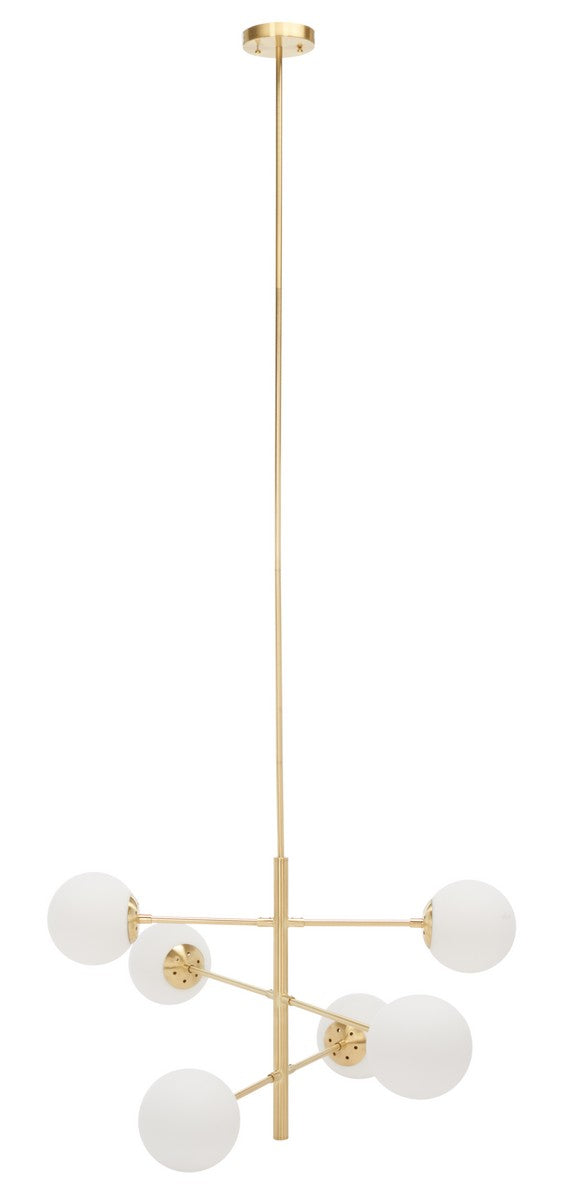 Safavieh Bassett Chandelier Gold Steel CHA7003A