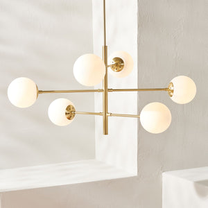 Safavieh Bassett Chandelier Gold Steel CHA7003A