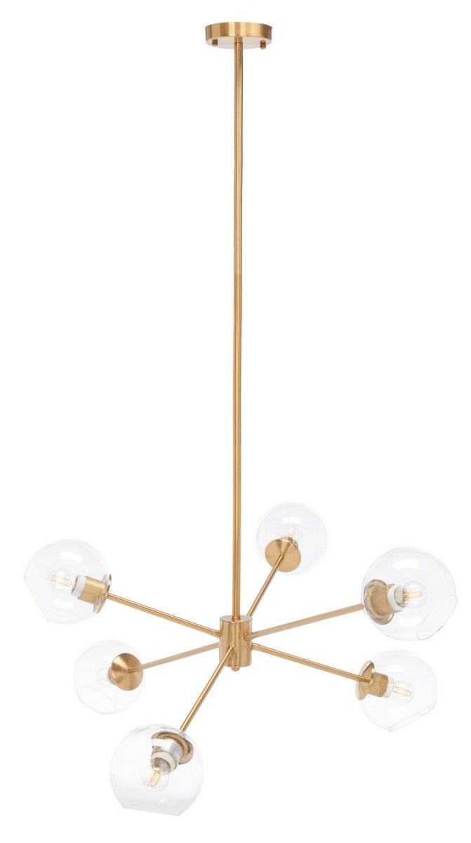 Safavieh Cantori Chandelier Gold Steel CHA7008A