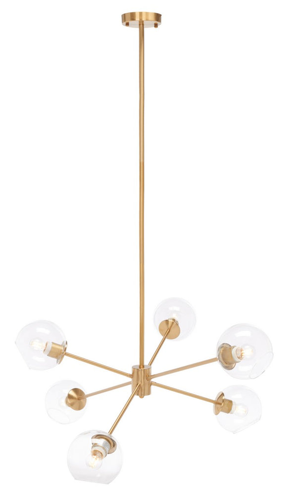 Safavieh Cantori Chandelier Gold Steel CHA7008A