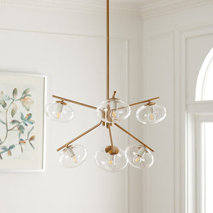 Safavieh Bartoli Chandelier Black Steel CHA7009A