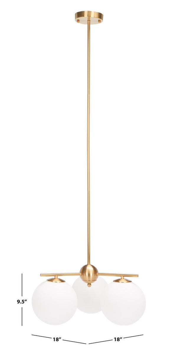 Safavieh Cantrys Chandelier Gold Steel CHA7010A