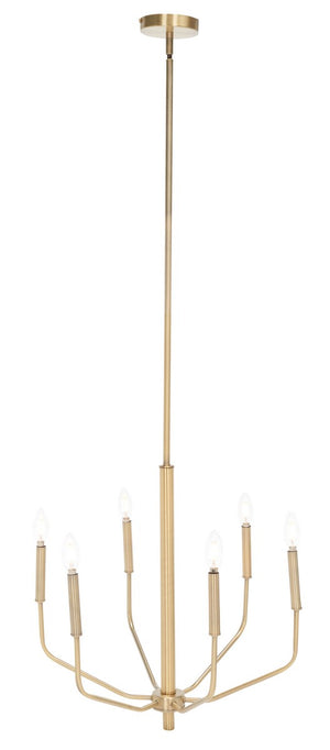 Safavieh Eirene Chandelier Antique Brass Iron CHA7011A