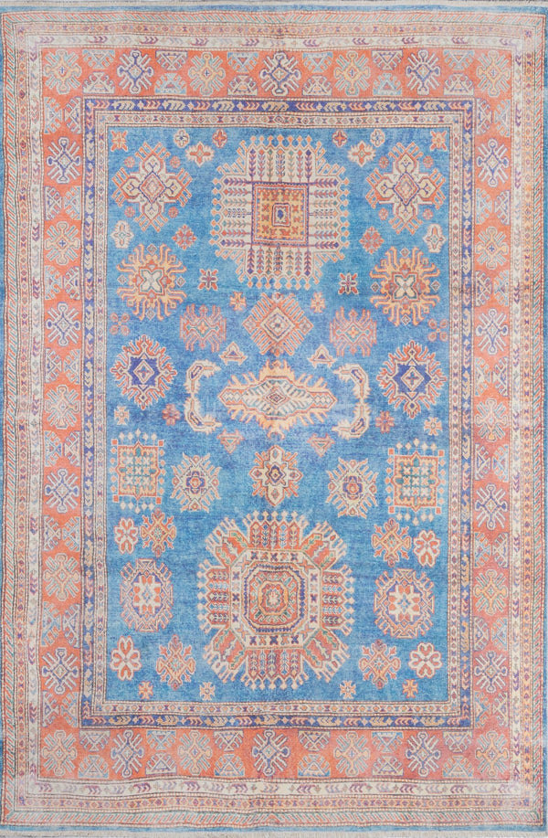 Momeni Chandler CHN-3 Machine Made Traditional Oriental Indoor Area Rug Blue 9'6" x 12'6" CHANDCHN-3BLU96C6