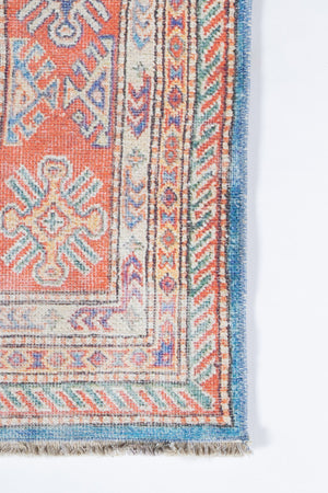 Momeni Chandler CHN-3 Machine Made Traditional Oriental Indoor Area Rug Blue 9'6" x 12'6" CHANDCHN-3BLU96C6