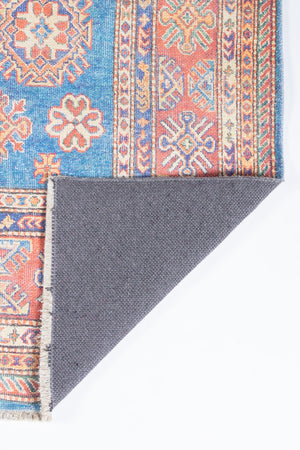 Momeni Chandler CHN-3 Machine Made Traditional Oriental Indoor Area Rug Blue 9'6" x 12'6" CHANDCHN-3BLU96C6